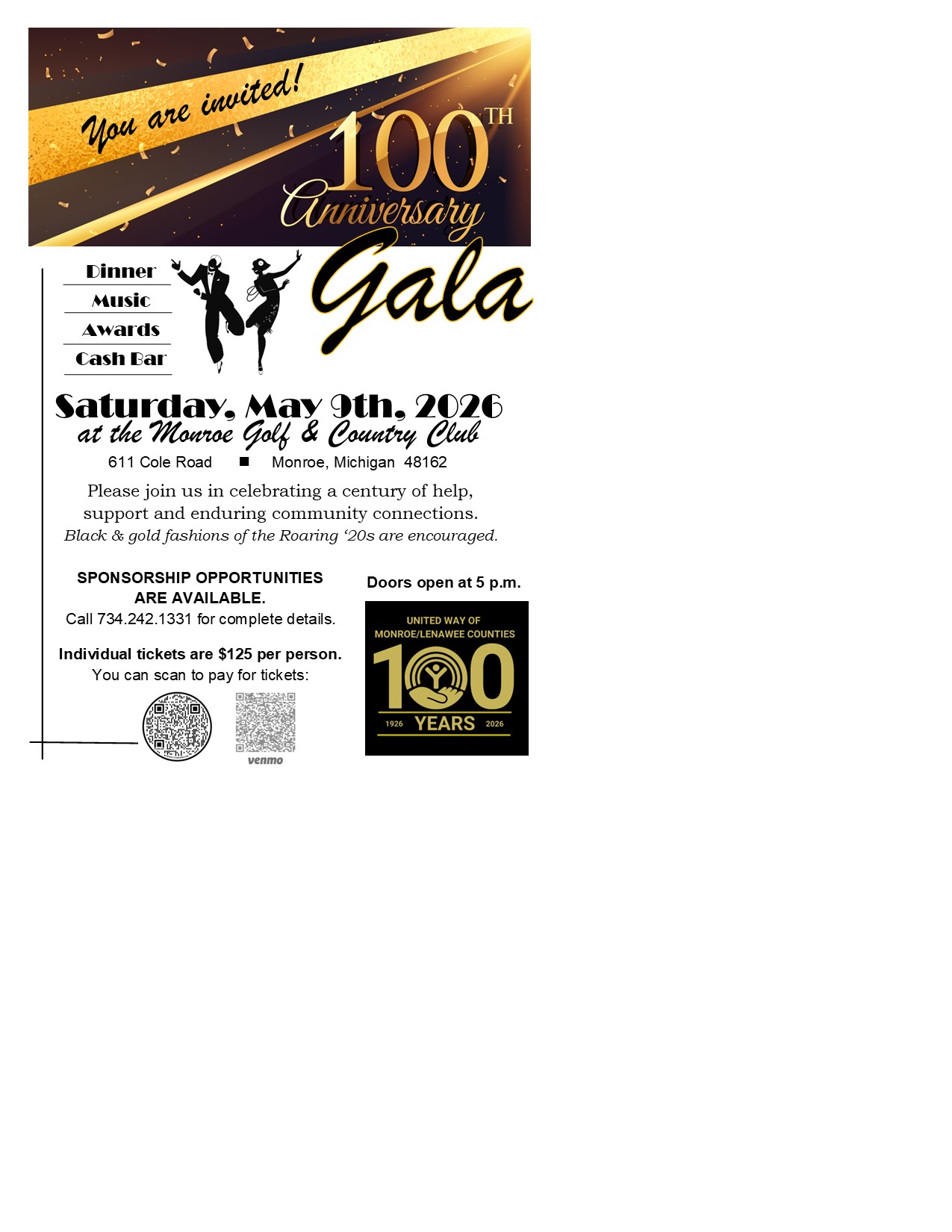 100 Year Gala