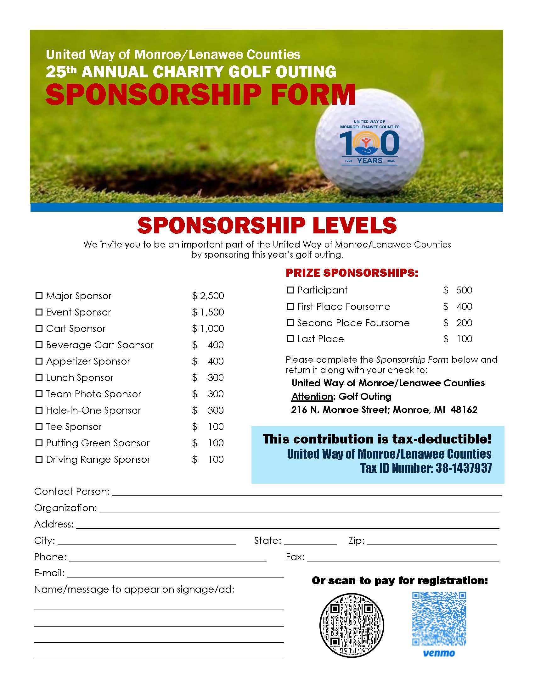 Golf Outing 2025